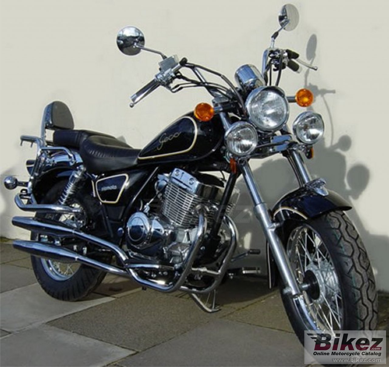 Big  geco 250 custom picture and wallpaper from Bikez.com